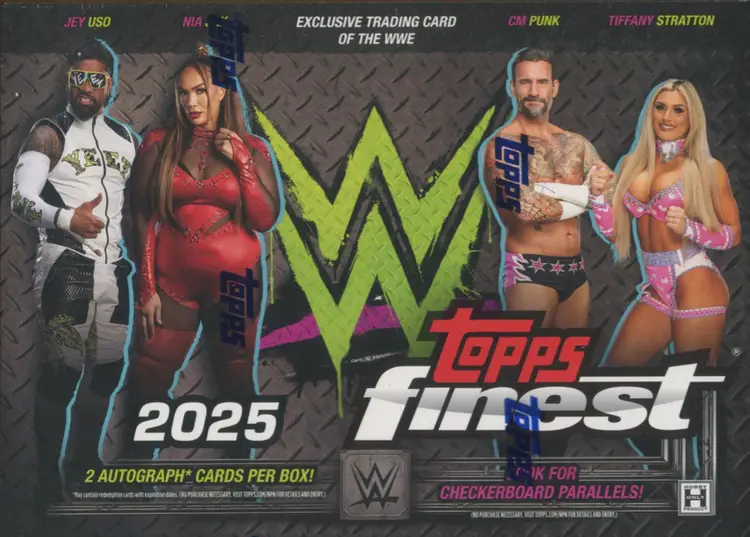 2025 Topps Finest WWE Hobby Box (Personal Rip/Ship)