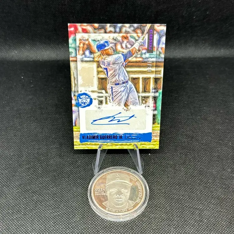 2020 Panini Diamond Kings Vladimir Guerrero Jr DK Originals FOTL Auto /20 Toronto Blue Jays