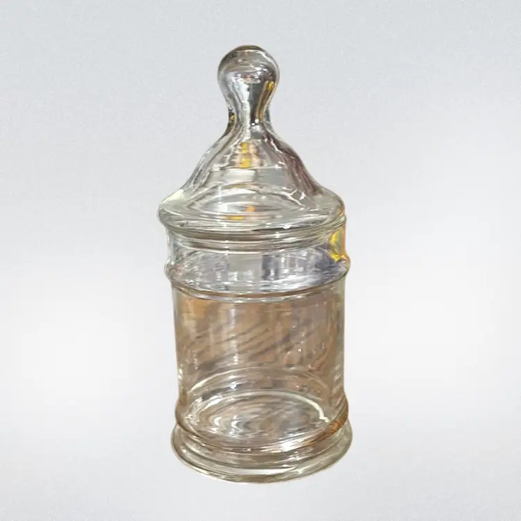 Small Clear Apothecary Jar