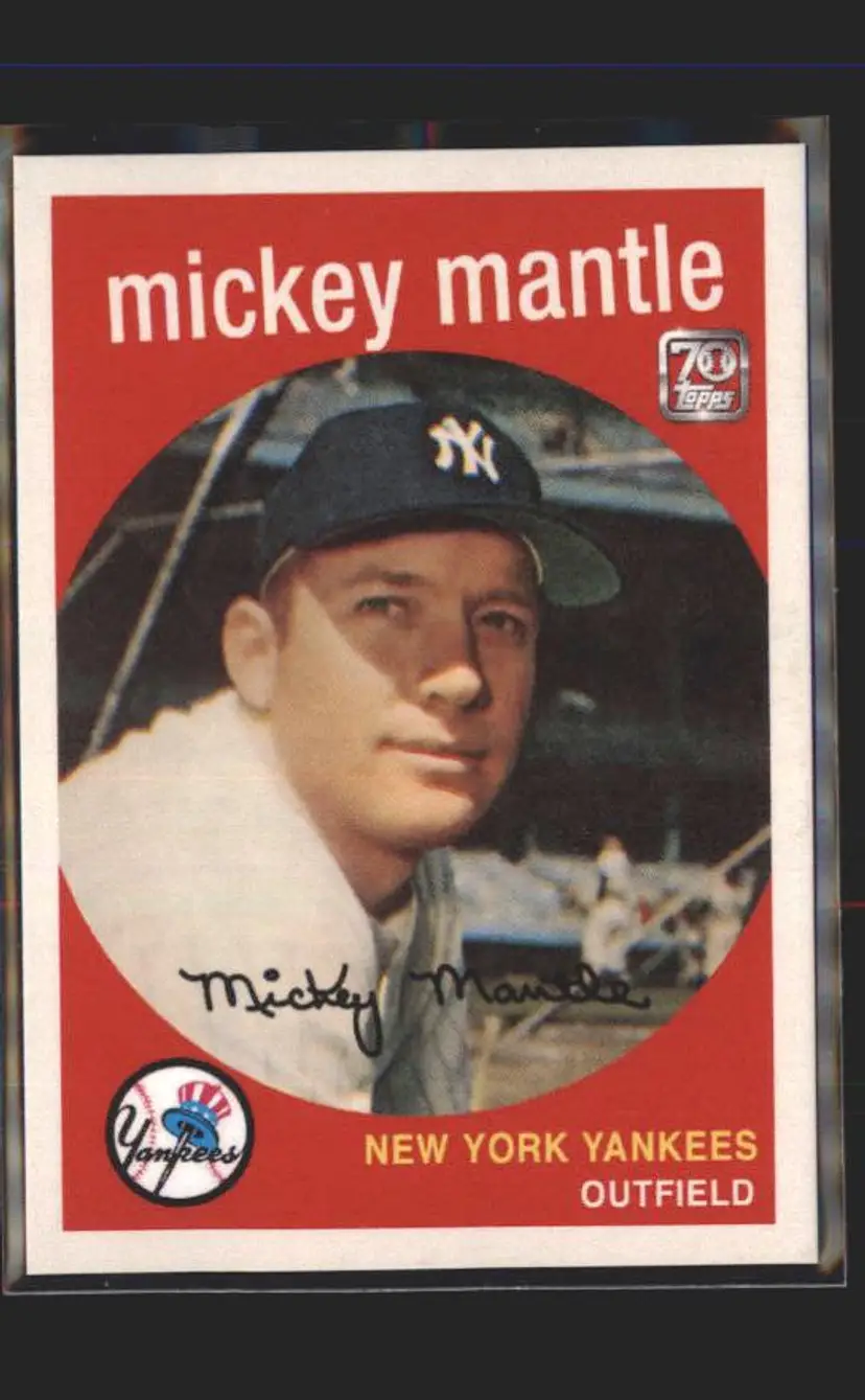 2021 Topps x Mickey Mantle #17 Mickey Mantle - (137) - New York Yankees