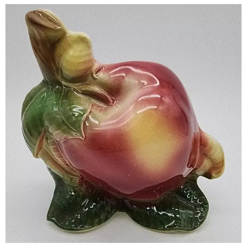 Vintage Royal Copley Apple Wall Pocket or Planter 1950-60s
