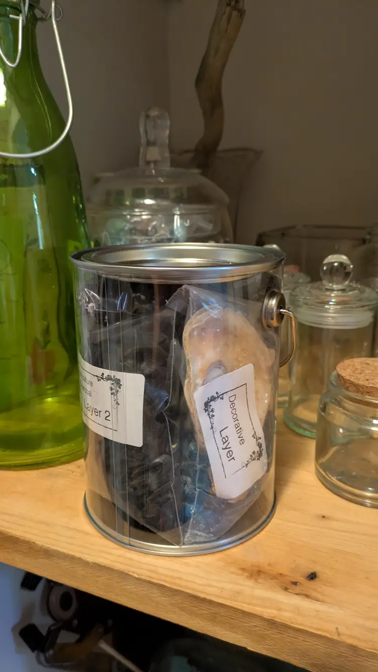 Acrylic Bucket Terrarium Kit