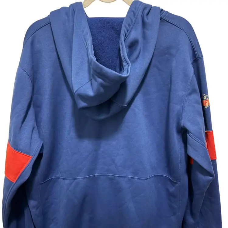 New$90- Nike New York Giants On Field Therma Full Zip NFL Hoodie XL