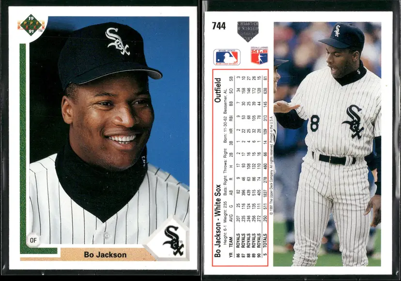 ⚡ BO JACKSON — 15-CARD COLLECTION | BASEBALL & FOOTBALL | 1991–1994 🔥C44.