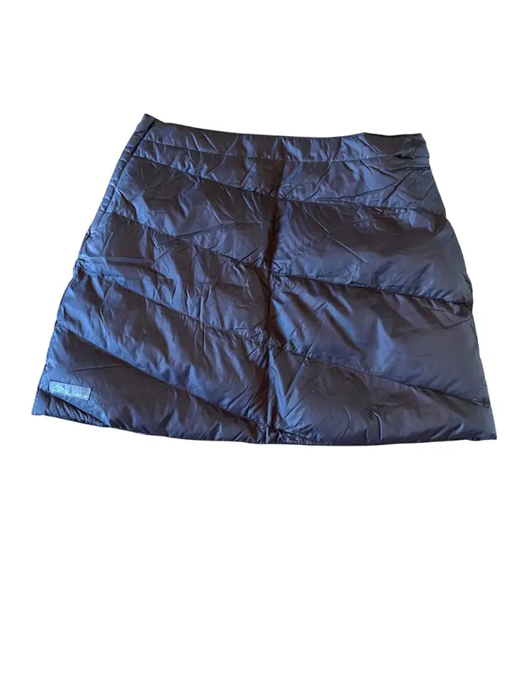 Cordillera Black Down Filled Packable Snow Flurry Mini Skirt Size Small 0610O