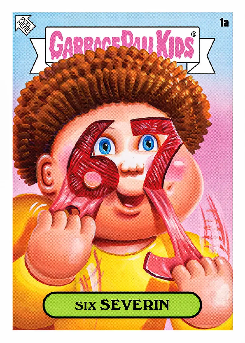 2025 Topps Garbage Pail Kids: Media Menace Six SEVERIN