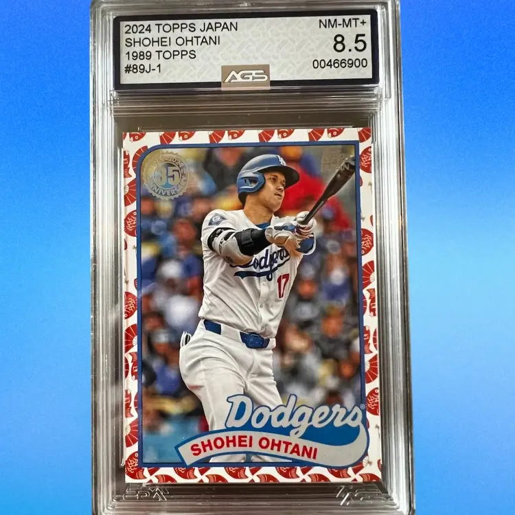 Shohei Ohtani 2024 Topps Japan Koi Fish Border AGS 8.5