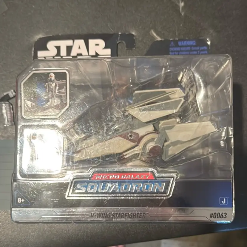 V-Wing Starfighter 0063 Micro Galaxy Squadron Star Wars