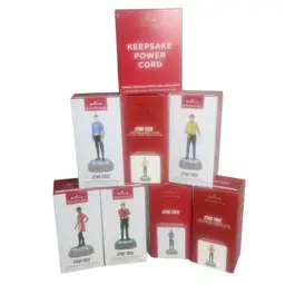 Seven 2020-22 Hallmark Star Trek Mirror Mirror Storytellers w/ Power Cord IOB