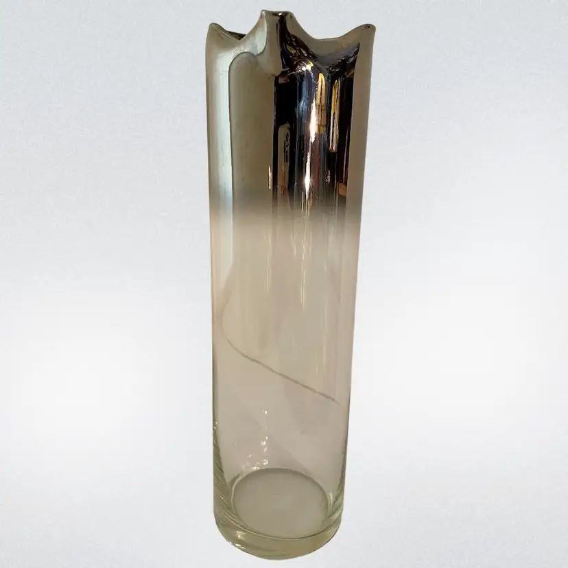 Silver Fade Glass Pitcher