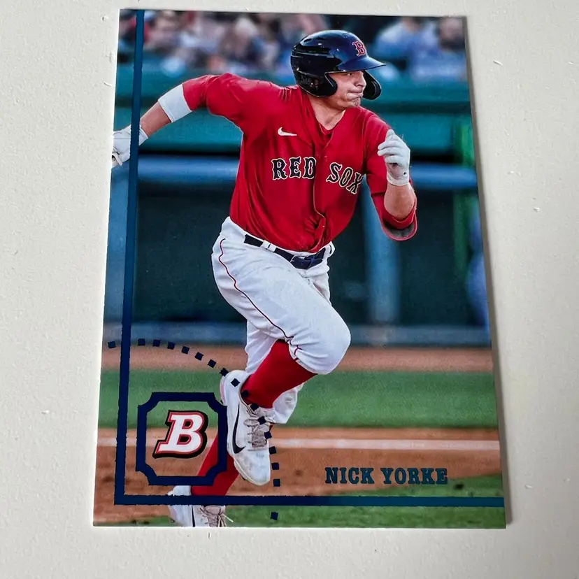 Nick Yorke Bowman Heritage Boston Red Sox