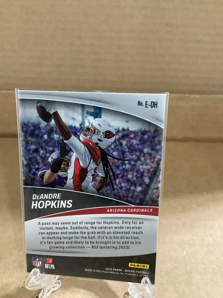 2023 Panini Mosaic DeAndre Hopkins Elevate # E-DH Arizona Cardinals