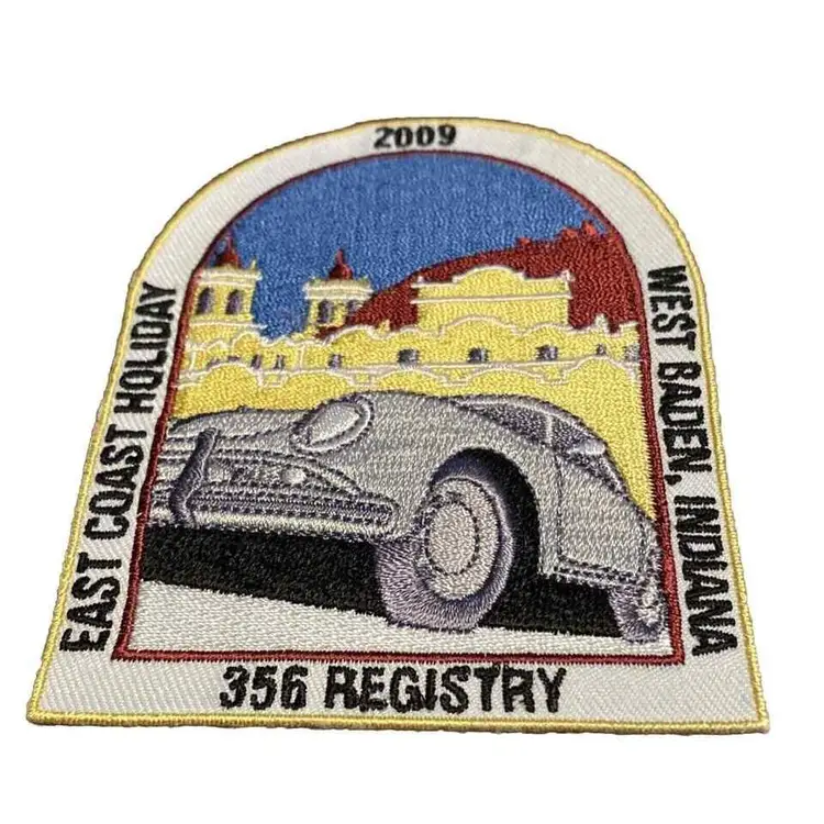 6 Porsche 356 Registry Patches. East Coast Holiday. West Baden, Indiana. 2009