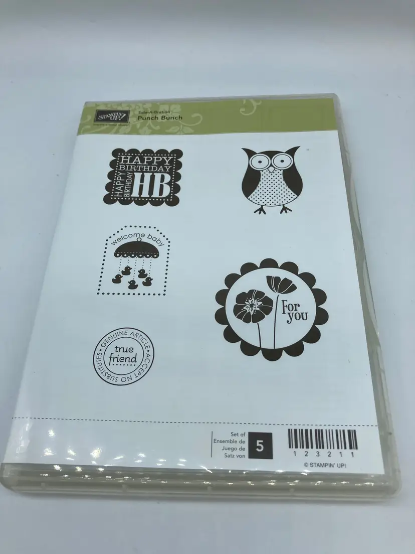 'Stampin' Up!' Rubber Stamps without Wood