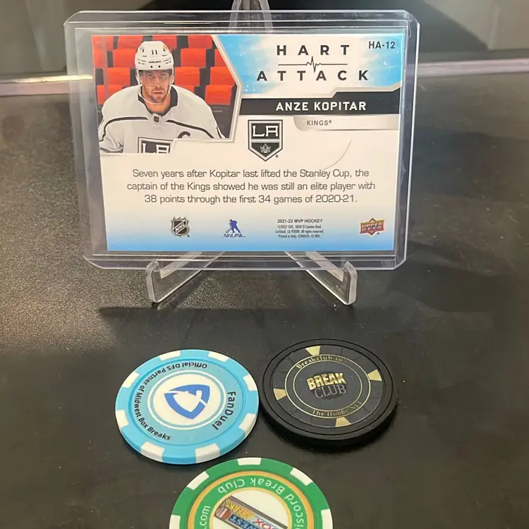 2021-22 MVP Hockey Anze Kopitar