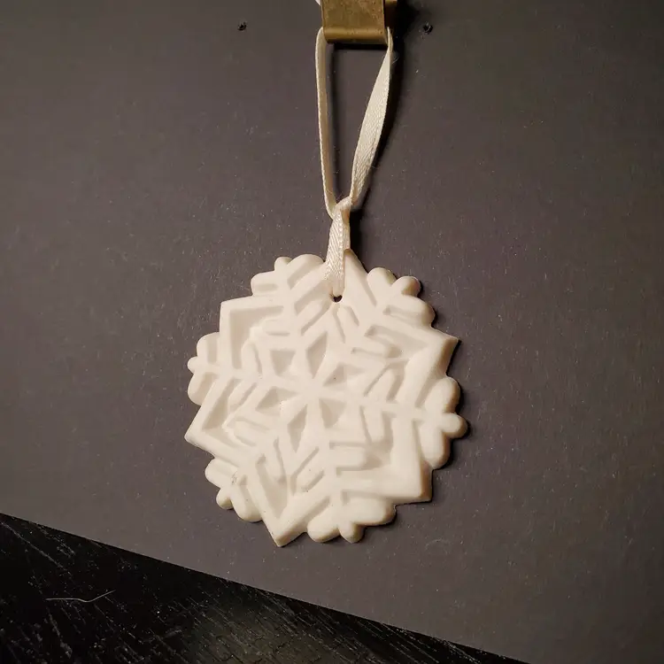 Margaret Furlong A Winter Jewel Snowflake Ornament