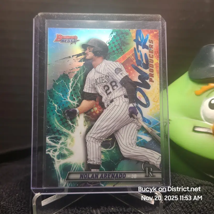 2019 Bowman's Best Power Producer - Nolan Arenado Colorado Rockies