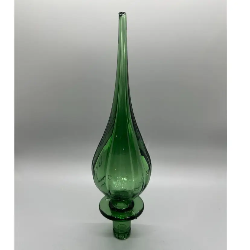 2212 Emerald Green Decanter Stopper (stopper Only) 9”