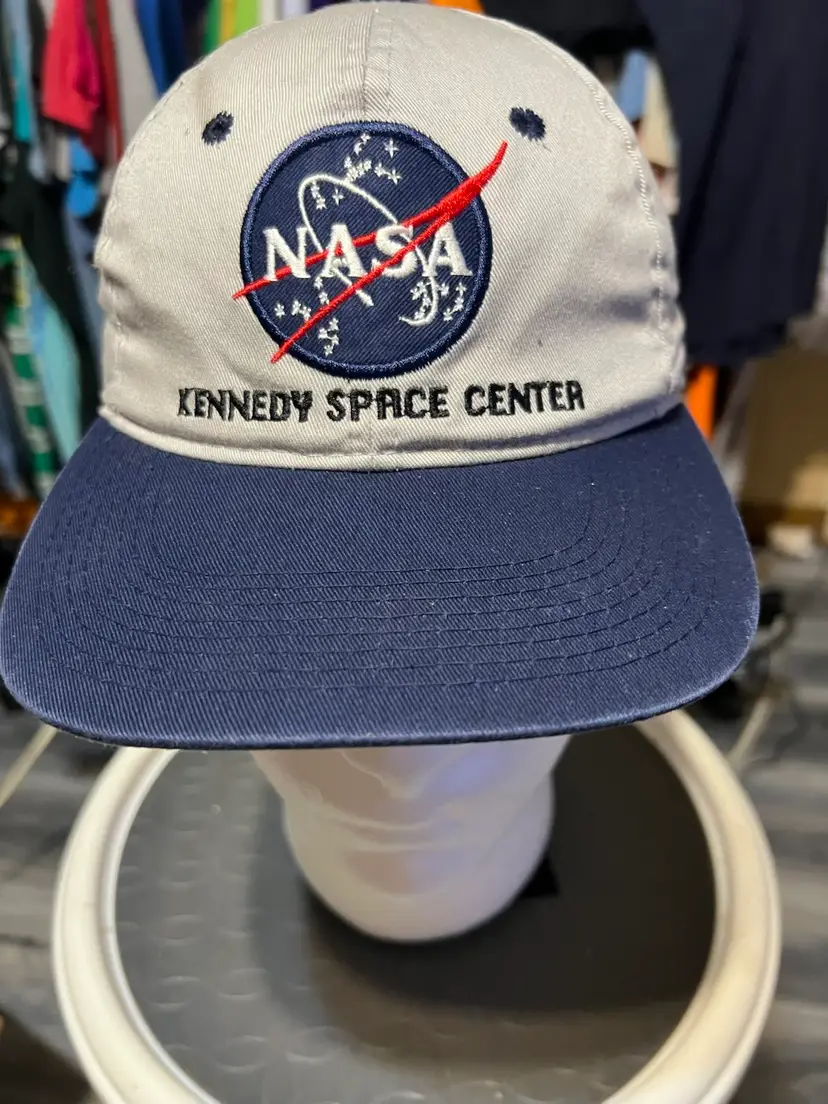 Vintage Kennedy Space Center NASA SnapBack Hat