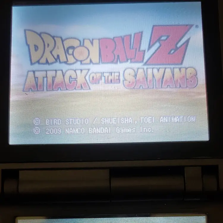 Dragonball Z Attack of the Saiyans Video Game Cartridge Nintendo DS DBZ