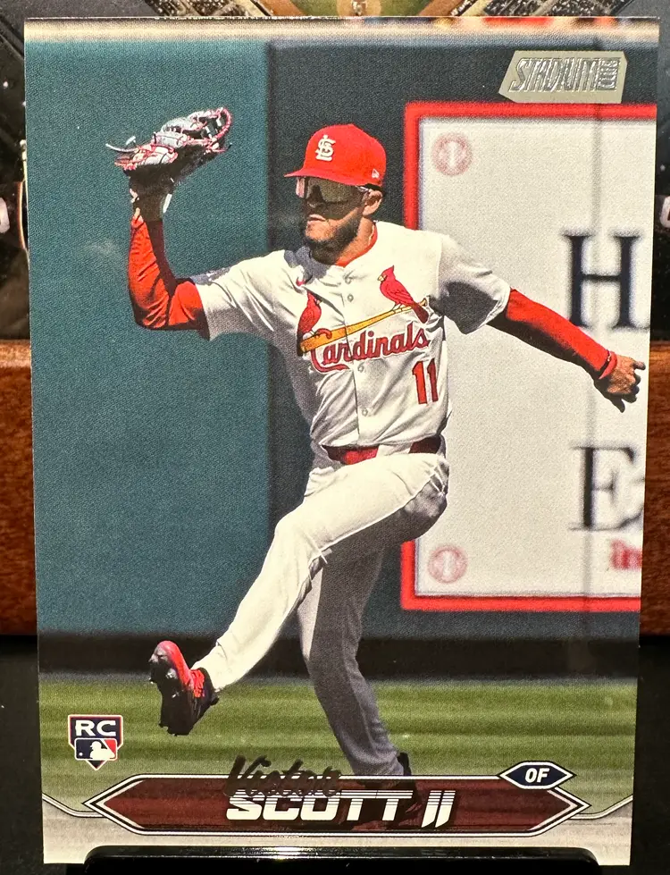 Victor Scott II Rookie 2024 Stadium Club 23 St. Louis Cardinals