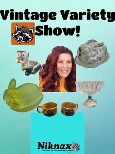 Vintage Variety Show! Pottery , Glass & More!