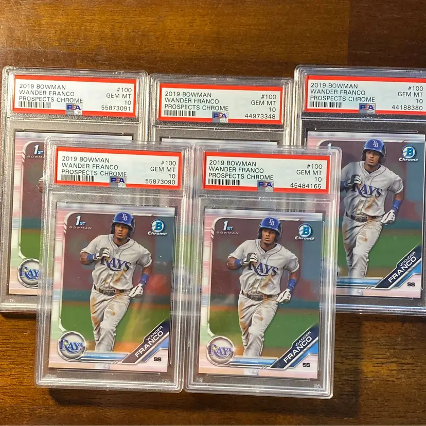 2019 Bowman Chrome Wander Franco 1st PSA 10