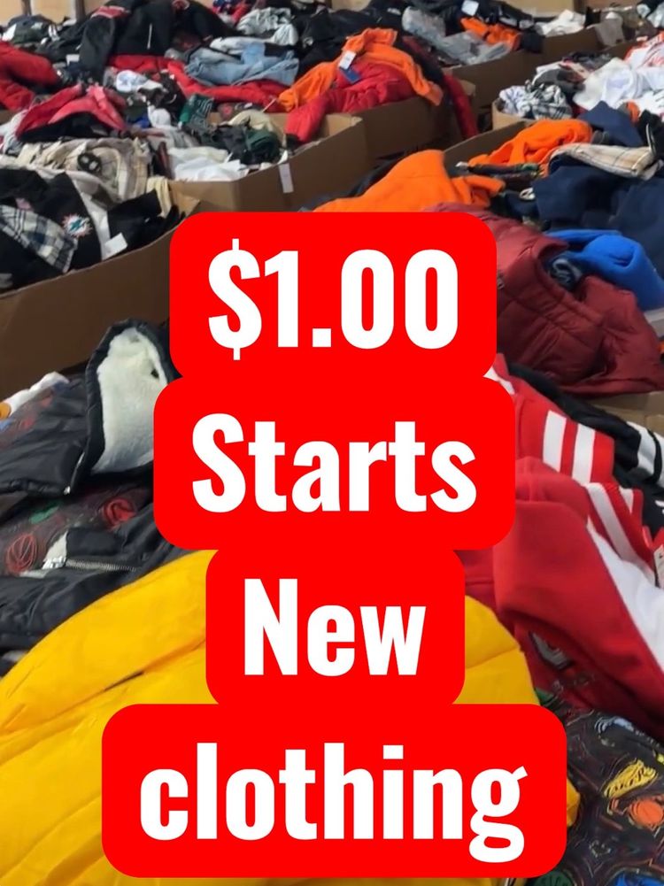 $1.00 Starts New Clothing 