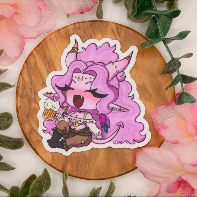 Chibi Calyxa is Tipsy ⸜(。˃ ᵕ ˂ )⸝♡✩