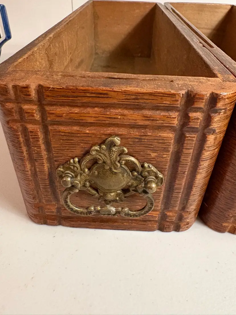 Antique Drawer From A Sewing Machine Cabinet