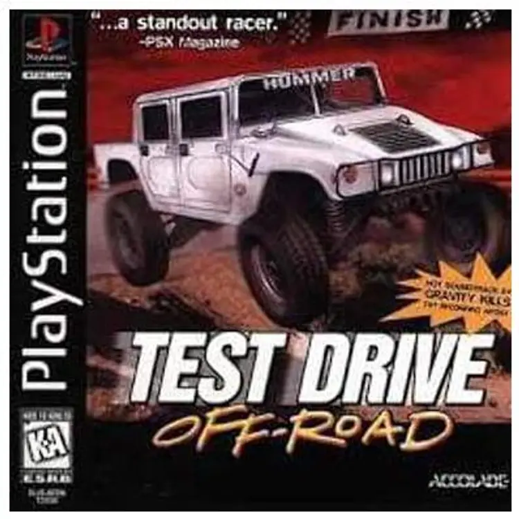 Test Drive Off-Road PS1 PLAYSTATION Classic VERY GOOD