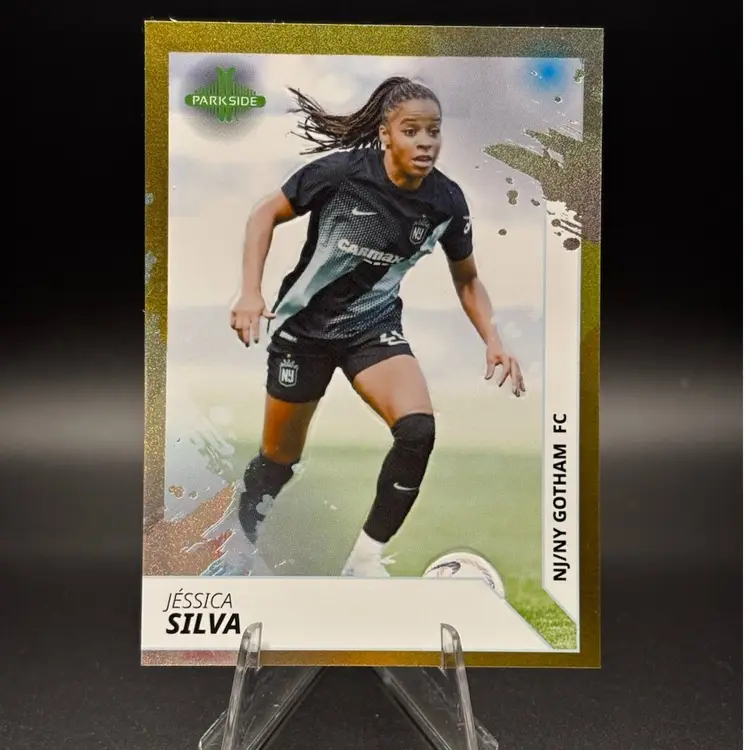 Jéssica Silva 🌈 FULL RAINBOW 🌈 2024 Parkside NWSL Vol. 2 NJ/NY Gotham FC Soccer Card