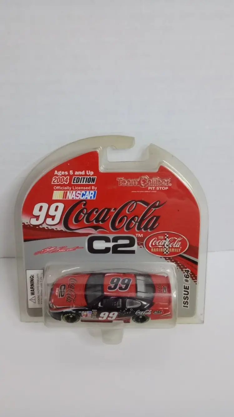JEFF BURTON, COCA COLA C2, #99,  1/64 TEAM CALIBER 2004 FORD TAURUS