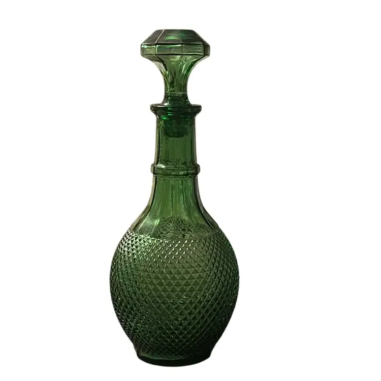 Empoli Made In Italy Green Decanter