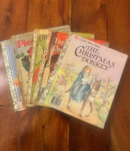 Vintage Christmas Little Golden Books - Choice
