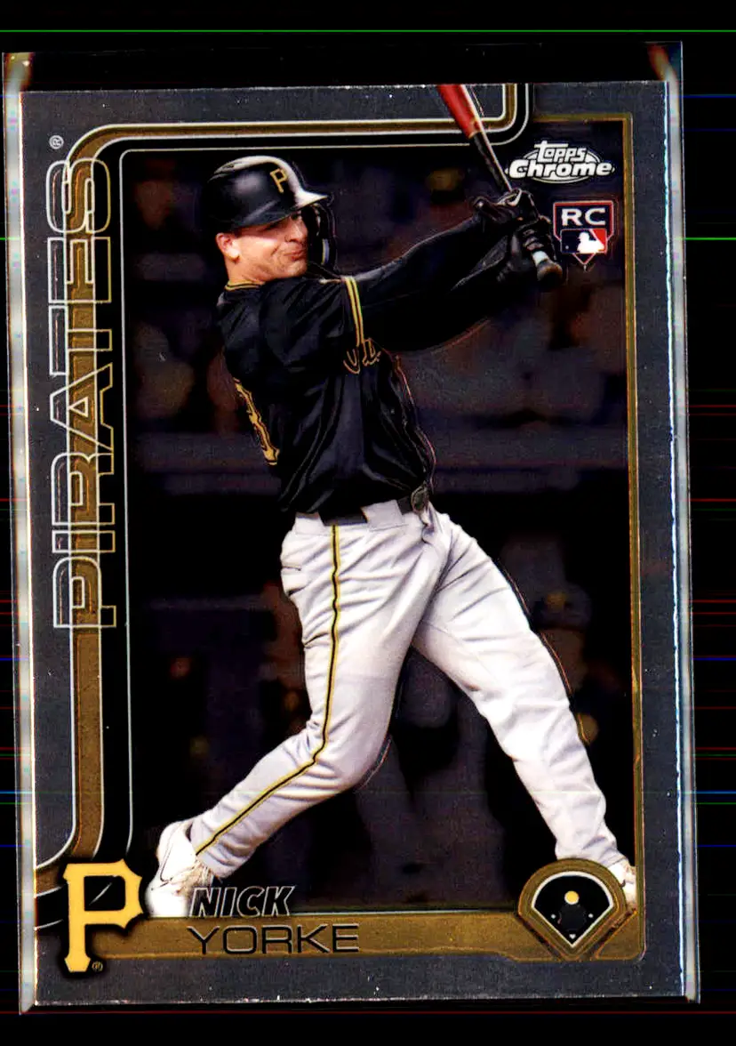 Nick Yorke 2025 Topps Chrome #36 - (113) - Pittsburgh Pirates