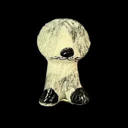 Philip Laureston Sheepdog Miniature Figurine Made In England, Philip Laureston Design Ceramic Dog Figurine