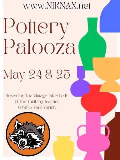 Pottery Palooza with kate’s vintage pilgrimage