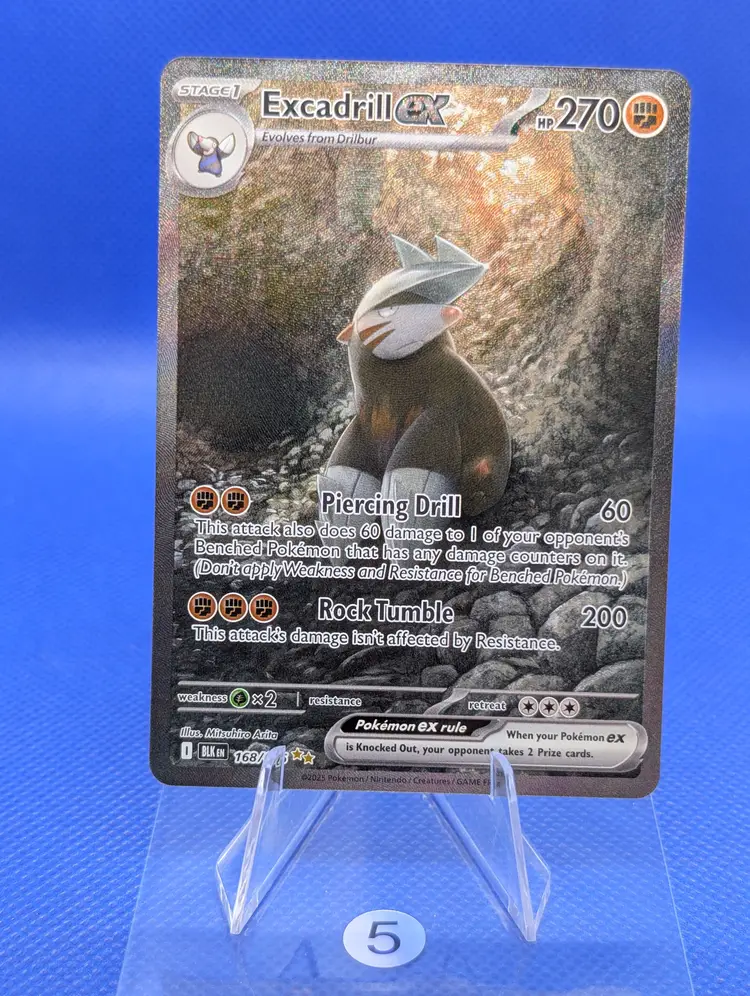 Excadrill EX Black Bolt 168/086 SIR