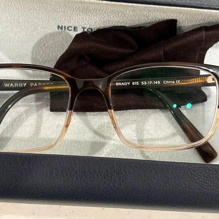 Warby Parker Eyeglasses Frames Lot With Cases
