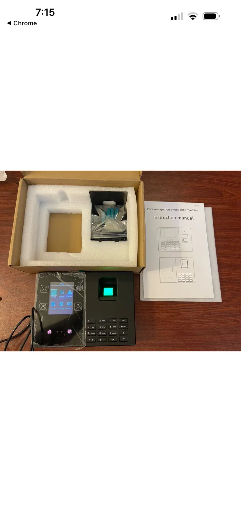 Attendance Machine Model T200 New