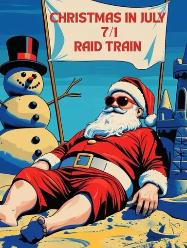 Christmas in July Raid Train 🎄Disney, Radko..
