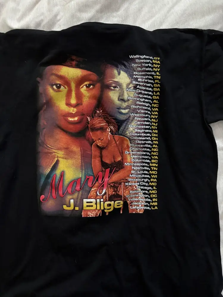 Mary J Blige Concert T Shirt