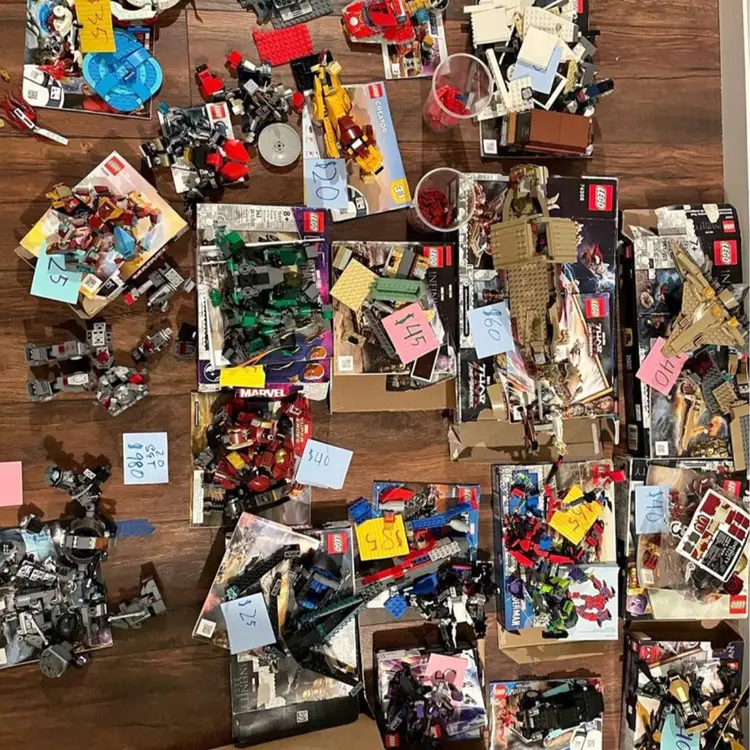 20 Lego Sets Worth $980(marvel)