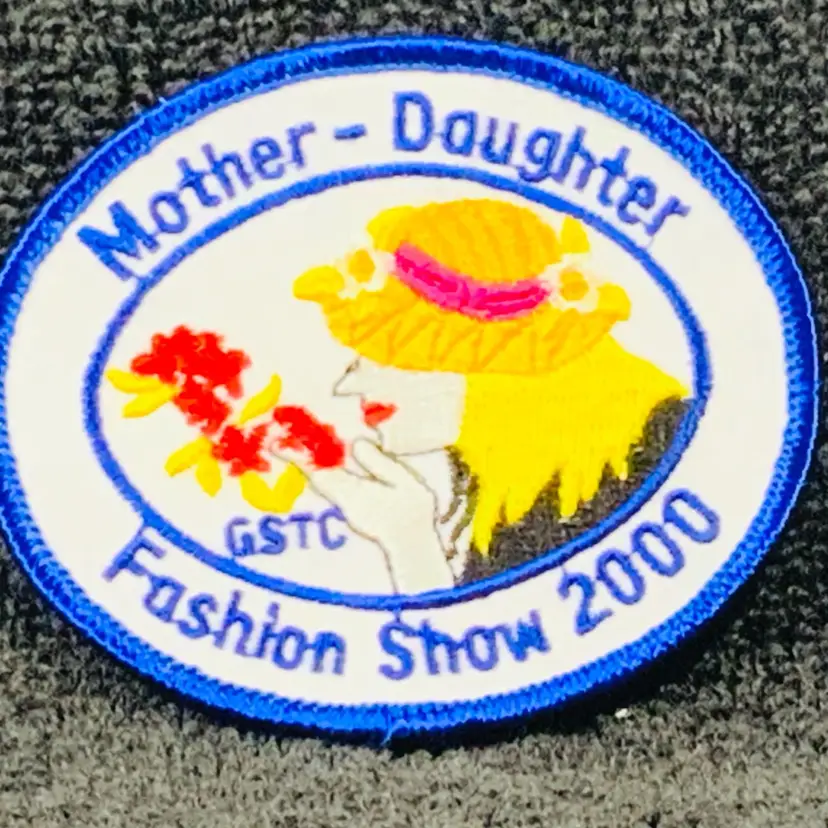 Vintage Scouting Fun Patch: Mother Daughter Fashion Show 2000