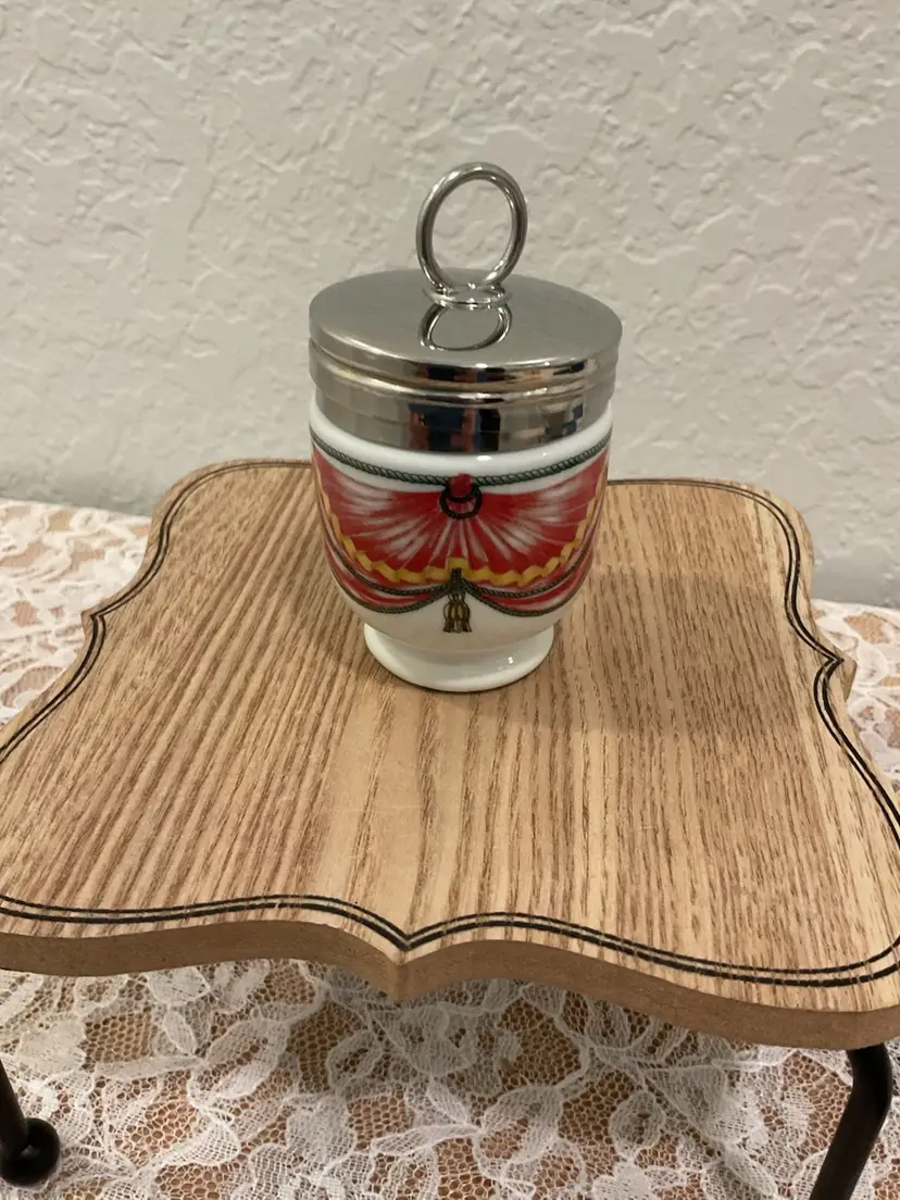 Royal Worcester Porcelain Egg Coddled In The Box