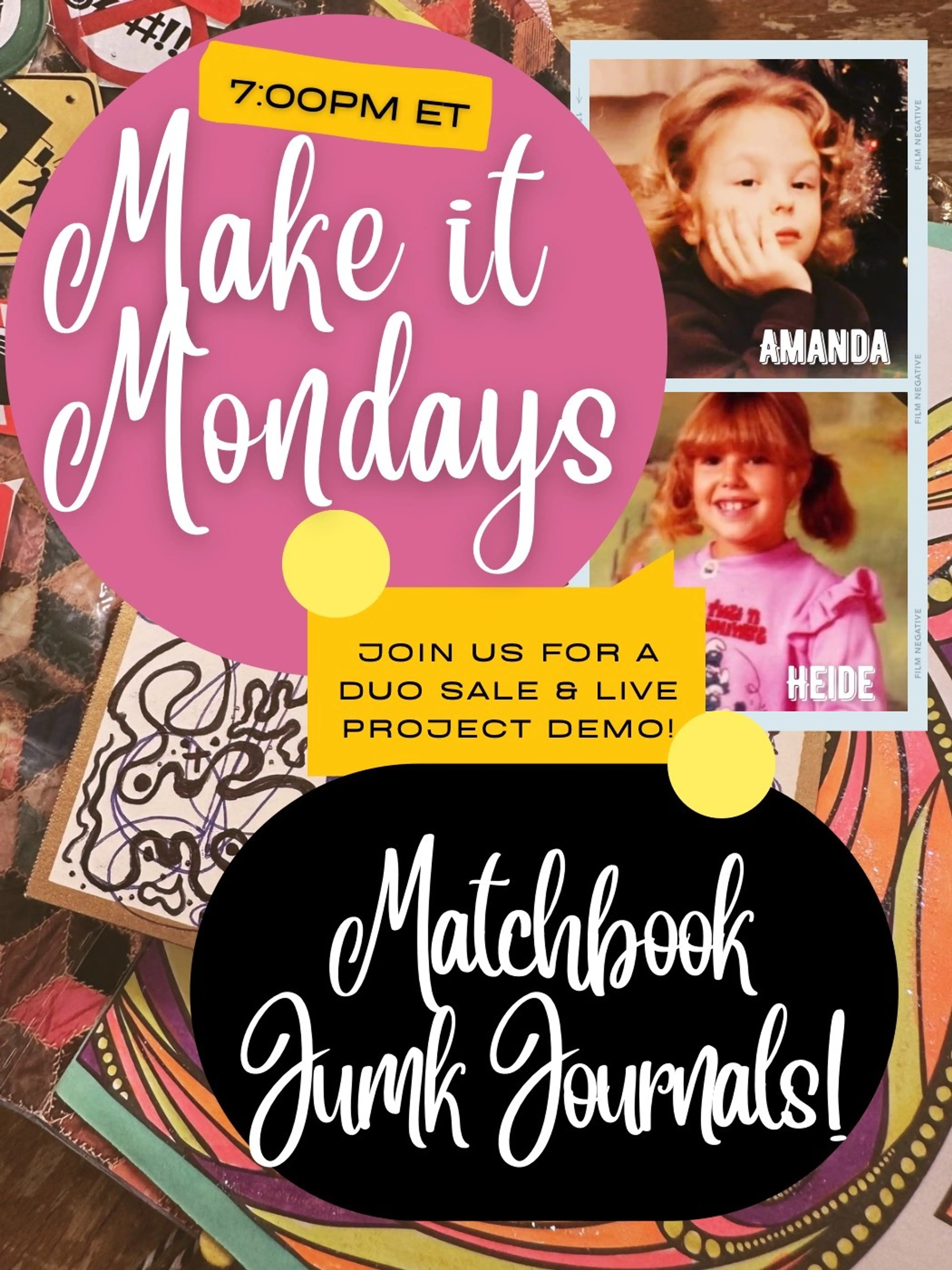 Mini Matchbook Junk Journals W/ Heide! 