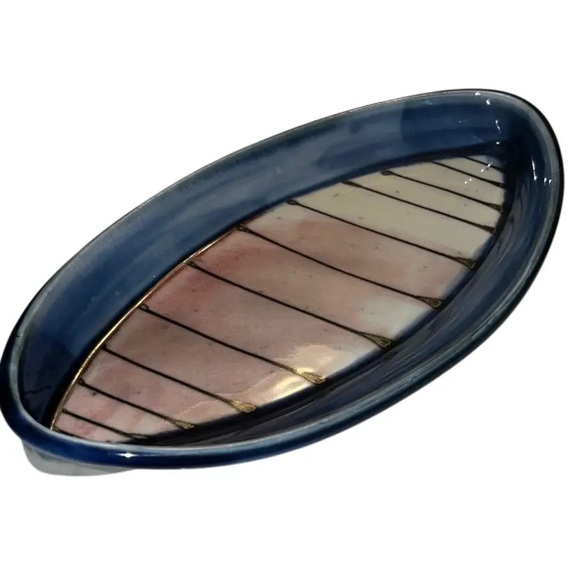 Signed Studio Pottery Trinket Tray