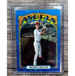 Shohei Ohtani 2020 Heritage Blue sparkle