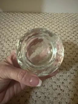 Kosta Boda Ice Glass Votive Holder